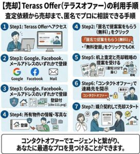 【売却】Terass Offer（テラスオファー）の利用手順