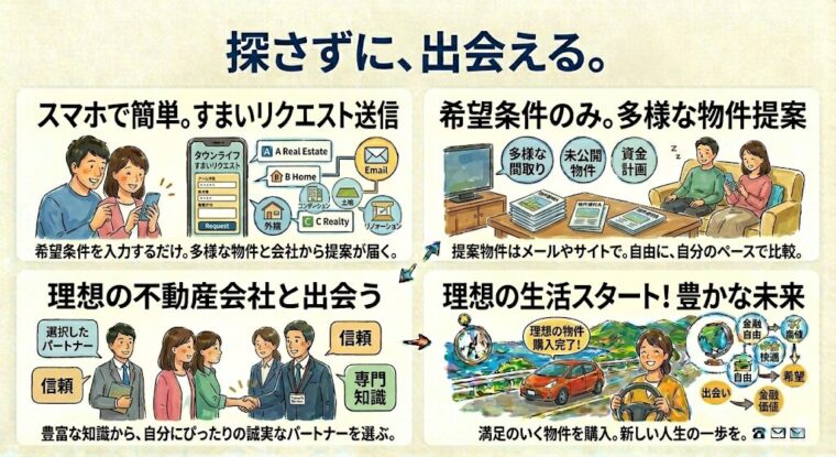 タウンライフの特徴